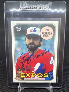 2019 Topps Archives Jeff Reardon AUTO