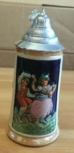 TAZA DE CERVEZA PEQUEÑA/PIEDRA DE CERÁMICA ESTILO ALEMÁN DE COLECCIÓN RM 3926 - Imagen 1 de 4