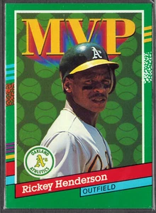 Donruss 1991 ~ Rickey Henderson MVP 387 HOF - Imagen 1 de 2