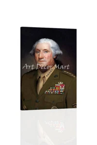 General Washington - LEINWAND ODER DRUCK WANDBILD - Bild 1 von 2