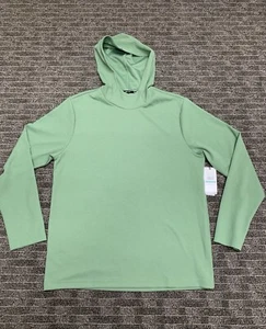 Gaiam Men’s XL Cozy & Cool Hoodie Loden Frost Slim Fitness Pullover NWT Light - Picture 1 of 4