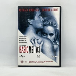 Basic Instinct Erotic Thriller Sharon Stone DVD Movie Film Free Post R4 PAL - Picture 1 of 5