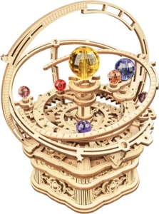 Music Box Puzzle 3D per Adulti, Kit Modellismo Costruzione Meccanico in Legno Fai da Te, Regalo - Foto 1 di 7