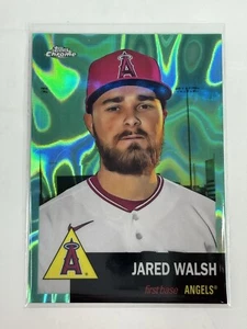 2022 Topps Chrome Platinum Anniversary #66 Jared Walsh Aqua Lava Refractor #/299 - Picture 1 of 2