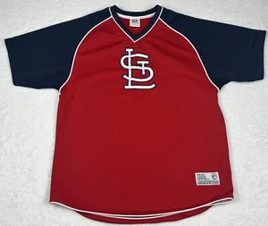 Vintage St. Louis Cardinals Trikot Herren L Rot Truefan MLB Bekleidung Made in USA - Bild 1 von 9