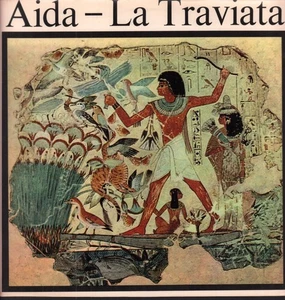 ATL4191 Compagna Dell Opera Italiana Verdi Aida and La Traviata Highlights LP - Picture 1 of 3