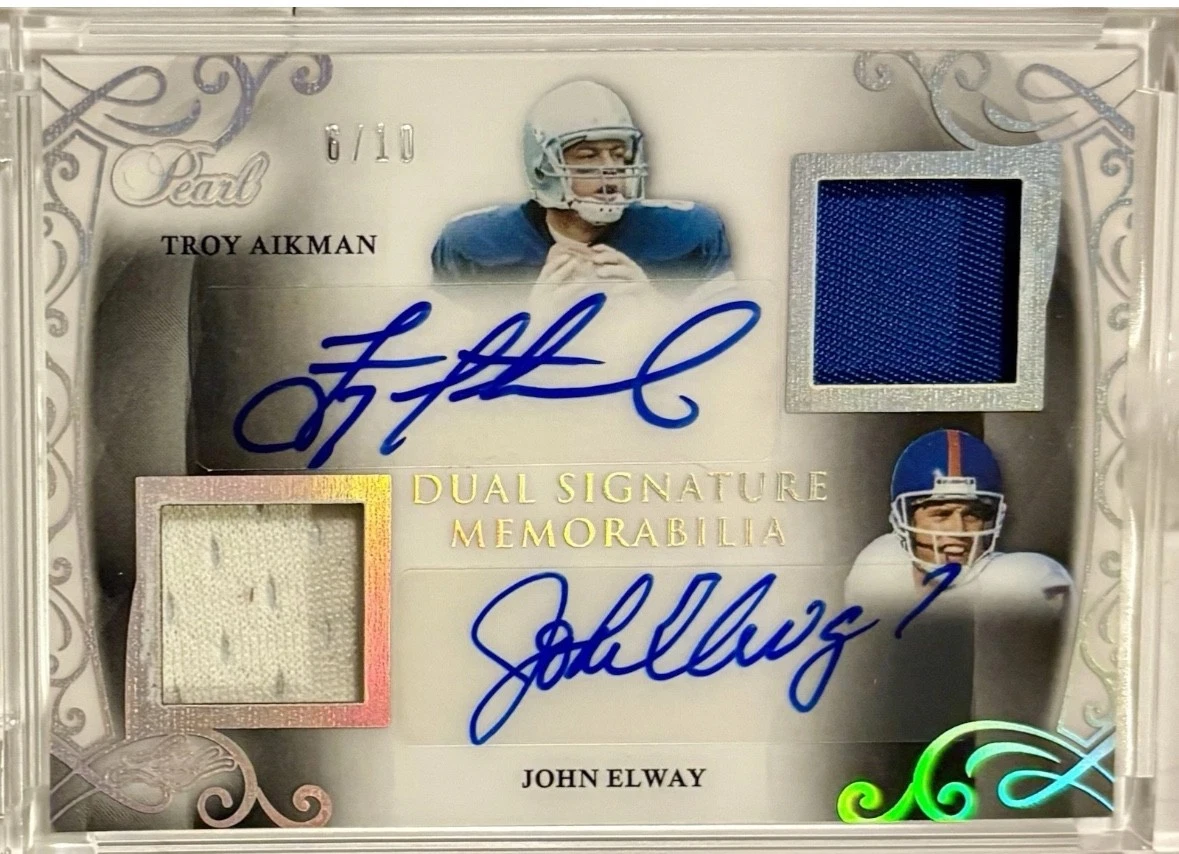 Troy Aikman Autograph Football Cards for sale | eBay