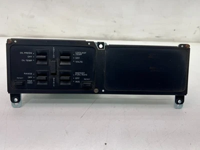 1984-89 C4 Corvette display digital de informações interruptor painel tela 25083760 fabricante de equipamento original - Imagem 1 de 4