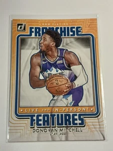 2020-21 Panini Donruss Donovan Mitchell Franchise Features #29 Utah Jazz - Picture 1 of 2
