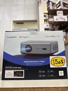 VANKYO Performance V700G Native 1080P Projector, Full HD 5G, Built-in Streaming - Picture 1 of 3