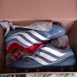 Adidas Predator Precision FG - Blau/Grau/Rot UK 10, Limited Edition - Bild 1 von 7