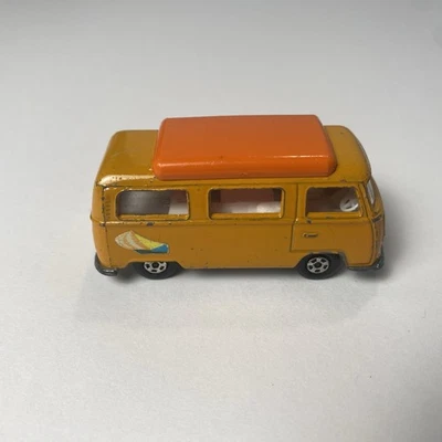 Matchbox volkswagon camper 1970 series no. 23  lesney superfast toy car van vtg - Image 1 of 4