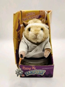 Gemmy Industries Kung Fu Hamster Dancing Nunchucks 2001 Working w/ Box - Picture 1 of 13