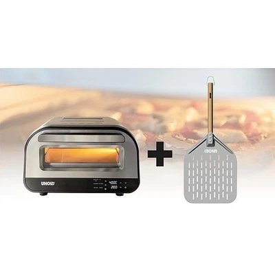 UNOLD 68816 Pizzaofen Luigi inkl. Pizzastein u. Pizzaschieber  jetzt  mit 450°C - Bild 1 von 4