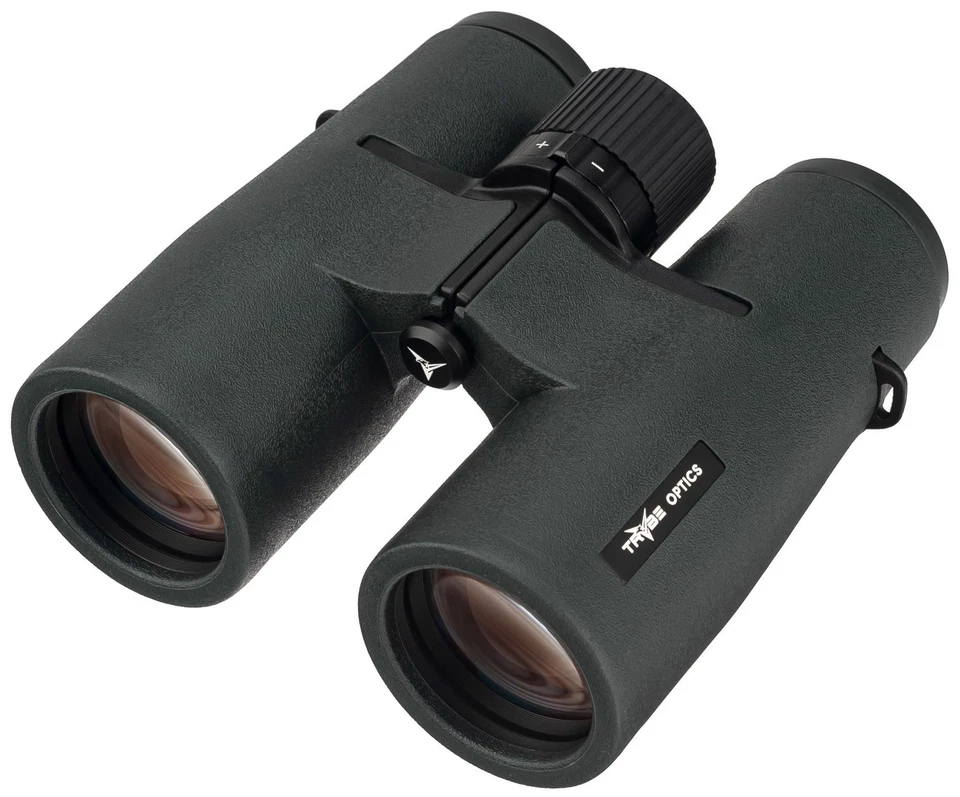 TRYBE Optics 10x42mm ED/HD Binoculars, Forest Green, BIN10x42ED - Image 1 of 4