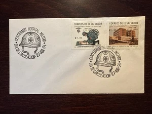SALVADOR FDC COVER 1994 YEAR MILITARY HOSPITAL RED CROSS HEALTH MEDICINE - Picture 1 of 1