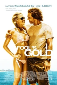FOOL'S GOLD great original 27x40 D/S movie poster 2008 - Picture 1 of 1