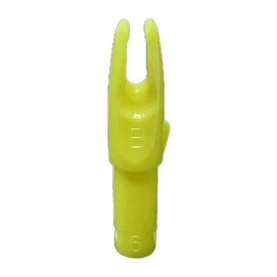 50 Count Bohning S 6.5mm Signature Arrow Standard Nocks: Fluorescent Yellow NOS - Image 1 of 3