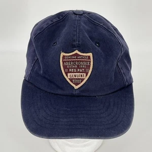 Gorra de béisbol Abercrombie Fitch vintage años 90 - StrapBack en muy buen estado - Hecha en EE. UU. - Imagen 1 de 12