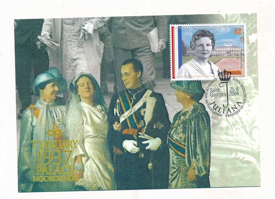 D434061 Tarjeta Máxima Granada Reina de la Realeza Juliana Foto 1 de 1