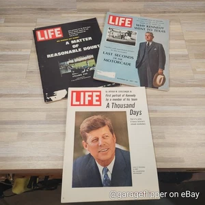 Vintage LIFE Magazin Ausgaben JFK 1965 1966 1967 Motorcade Fotos Oswald Lot 3 - Bild 1 von 9