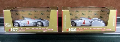 套装 2 BRUMM 1935/7 签名 UNION REKORDWAGENS 压铸 1: 43 盒/显示盒 (EXMT) — 第 1/4 张图片