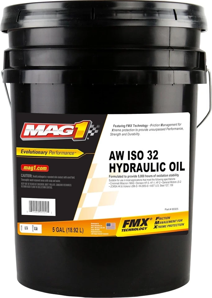 MAG00325 AW ISO 32 Hydraulic Oil - 5 Gallon Foto 1 de 1