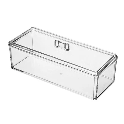  1 Stück transparente Acryl-Aufbewahrungsbox für Lebensmittel, - Bild 1 von 4