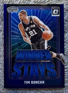2024-25 Donruss Optic Baloncesto Ganador Se queda Tim Duncan - Imagen 1 de 2