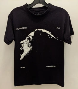 Official St. Vincent 2024 USA Tour Shirt S All Born Screaming Annie Clark - Picture 1 of 3