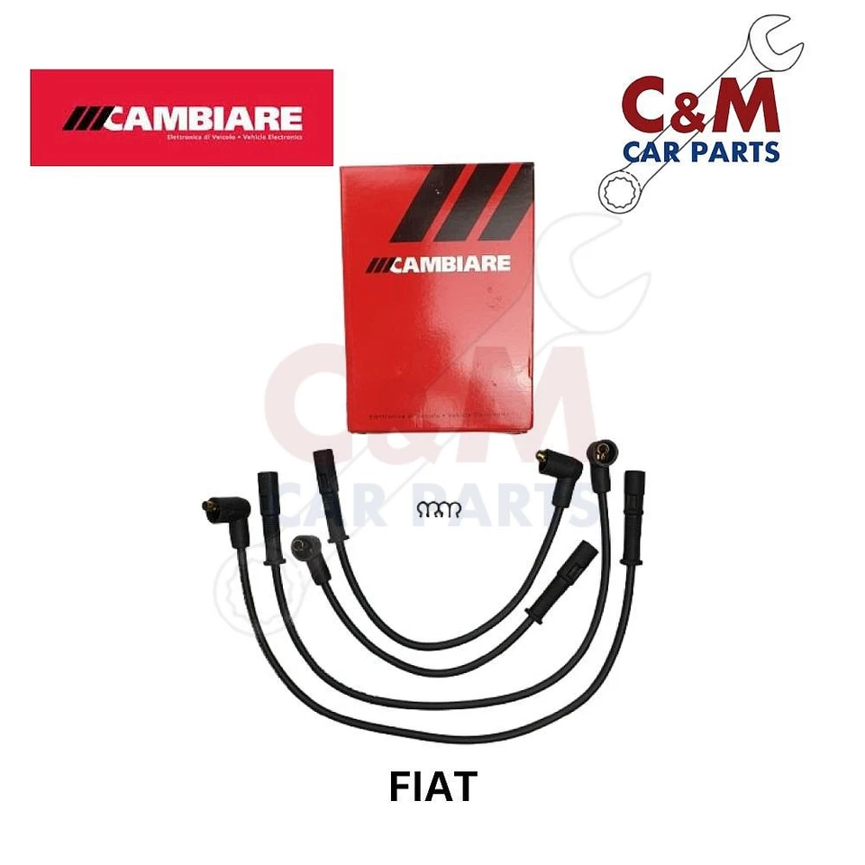 JUEGO DE PLOMO DE ENCENDIDO HT para FIAT QUINCENTO PUNTO SEICENTO 1.1 1.2 NUEVO Foto 1 de 1