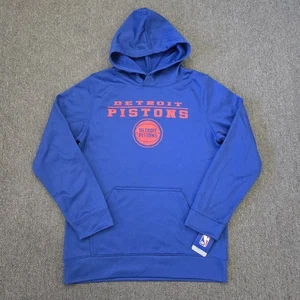 NBA Detroit Pistons Youth Jungen XL 16-18 Pullover Hoodie Kapuzenpullover Neu - Bild 1 von 9