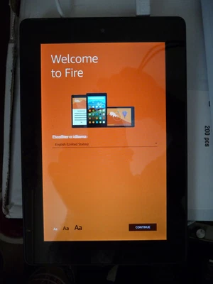 Amazon Kindle Fire HD7 4th Gen SQ46CW Black Tablet - Bare Unit - G.W.O.! - Image 1 of 3