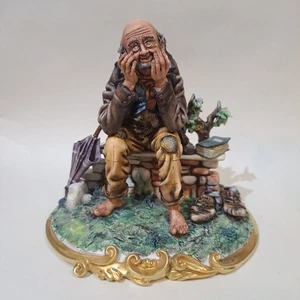 Capodimonte Medea Tramp Porcelain Figure Italy By Rori - Picture 1 of 11