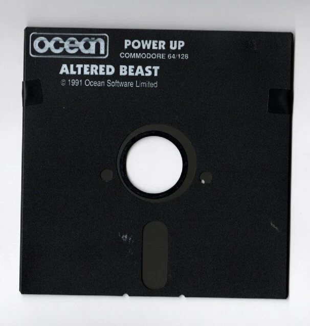 Commoddore 64 - 128 - Altered Beast - 5.25 Disk - Original - Image 1 of 1