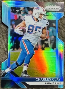 2018 Panini Prizm Light Blue Prizm /199 Charles Clay #178 Buffalo Bills - Picture 1 of 2