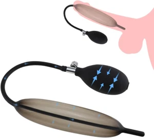 Dilatatore Uretrale Gonfiabile, Tappi Anali, Catetere Uretrale Uomo in Silicone, - Foto 1 di 12