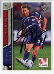 Steve Ralston signed autographed AUTO 2007 UD MLS Soccer card #75 - Picture 1 of 1