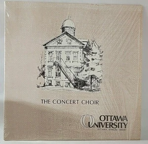 Vintage Ottawa University The Concert Choir LP Vinyl Record Ottawa Kansas - Picture 1 of 3
