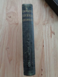 A Greek Grammar for Schools and Colleges by James Hadley 1871 HC - Picture 1 of 1