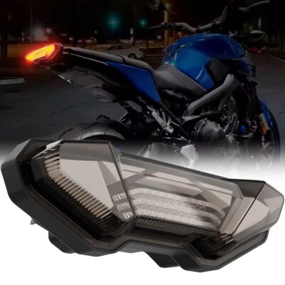 Para YAMAHA FZ09 MT-09 FJ09 Tracer 900 Luz Trasera LED Integrada Señal de Giro Lámpara Foto 1 de 4
