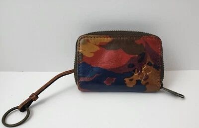 Patricia Nash  ABRI Zip-Around Leather Wallet Key Fob - Image 1 of 4