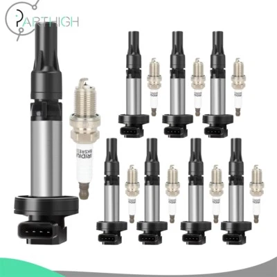 For Land Rover Range Rover Sport LR3 4.4L Ignition Coil & Spark Plug 2006-2009 - Image 1 of 4