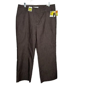 New Lee Natural Fit 14 Petite Stretch Brown Slimming BNWT - Picture 1 of 5