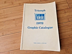 TRIUMPH TOLEDO Car Illustrated Spare Parts List Graphic Catalogue 1973 NKC.0432 - Picture 1 of 9