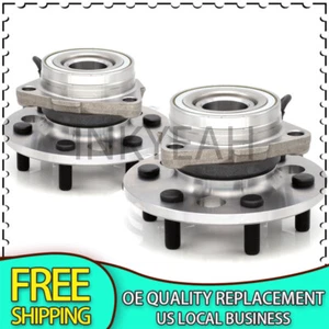 Pair Front Wheel Bearing Hub 515024 For Cadillac Escalade GMC Yukon K1500 K2500 - Picture 1 of 9