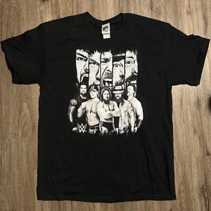 WWE Shirt Sting Brock Lesnar John Cena Undertaker römisch schwarz - Bild 1 von 3