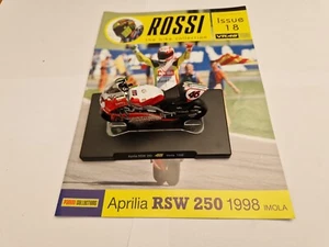 PANINI 1/18 VALENTINO ROSSI APRILIA RSW250 IMOLA 1998 MOTO GP MOTORCYCLE BIKE - Picture 1 of 3