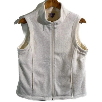 Chaleco Laura Ashley Blanco Rosa Patrón Pequeño Grande Foto 1 de 4