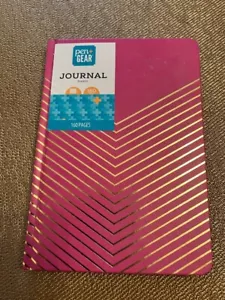 Diario rosa 160 páginas, 8x6 pulgadas, páginas forradas, nuevo 5 x 7 pulgadas - Imagen 1 de 4